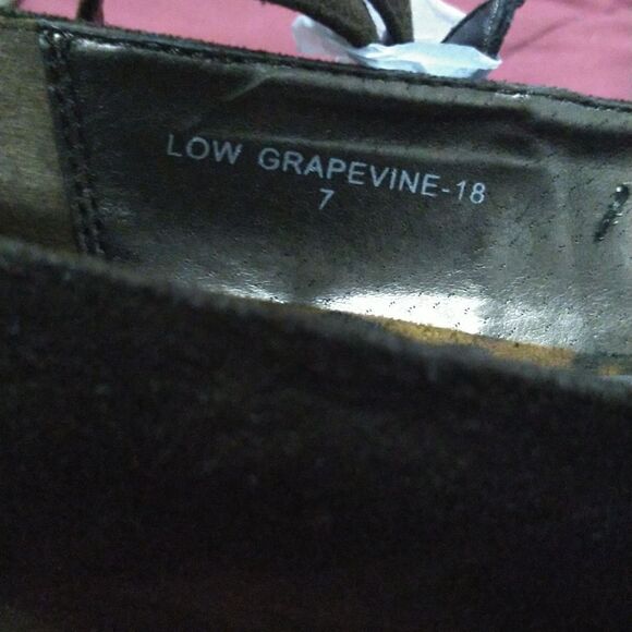 Go max brown suede small wedge heel size 7 - Picture 6 of 6